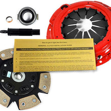EFT 6-PUCK CLUTCH KIT for 02-06 ACURA RSX 02-05 HONDA CIVIC Si K20A3 EP3 5-SPD