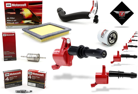 Tune Up Kit compatible with 2005-2006 Ford F150 5.4L High Performance Ignition Coil DG511 SP546