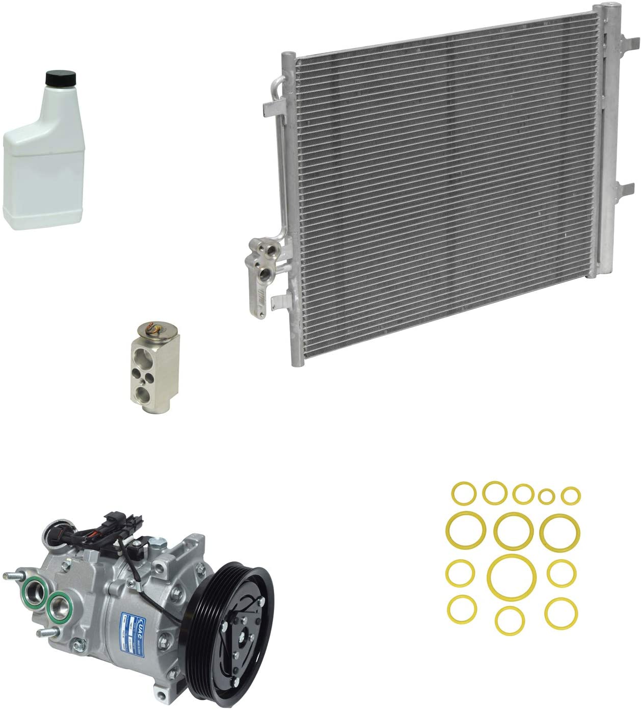 New A/C Compressor and Component Kit KT 5359A - S80