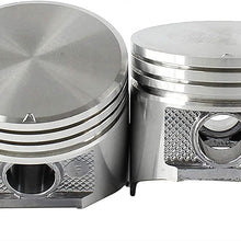 DNJ P1142 Standard Piston Set For 1992-2003 / Dodge, Jeep / B1500, B2500, B3500, D150, D250, Dakota, Durango, Grand Cherokee, Grand Wagoneer, Ramcharger, W250 / 5.2L / OHV / V8 / 16V / 318cid