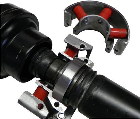 Drive Shaft Clamping Bearing Support Mount for Porsche Cayenne & VW Touareg - THE ONLY PERMANENT FIX