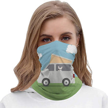 Playground_Set_02 - - Siberia,Multifunctional wear Mouth Cover Neck Gaiter Alaskan Culture
