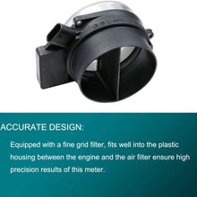 HQPASFY Mass Air Flow Sensor MAF Meter for Chevy Silverado Suburban GMC Sierra Yukon Cadillac Buick 4.8L, 5.3L, 6.0L & More Replaces# AF10043, 25318411, 25168491, 213-4160, 15904068