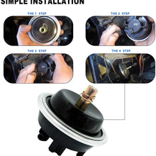 4-Wheel Drive 4WD Front Differential Vacuum Actuator Fit for Chevrolet S10 Blazer GMC S15 Jimmy Sonoma Pontiac 6000 Replace 600-102 25031740 SW2083