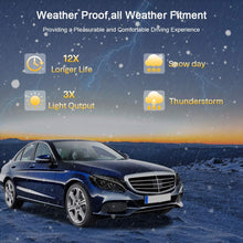 A&K Led Headlight Assembly for Mercedes Benz C-Class C300 W205 2015 2016 2017 2018 Driver and Passenger Side (Only Suitable for Benz with OEM Halogen Light)