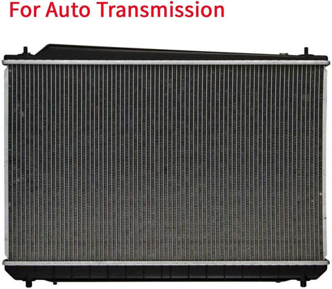 1 Row Automatic Transmission Aluminum/Plastic Radiator For 1998-2001 For Toyota Sienna