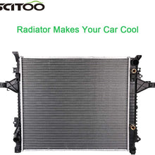 SCITOO Radiator Compatible with 2005-2014 Volvo XC90 2003 2004 2005 2006 2011 2012 2013 2014 Volvo XC90 CU2878