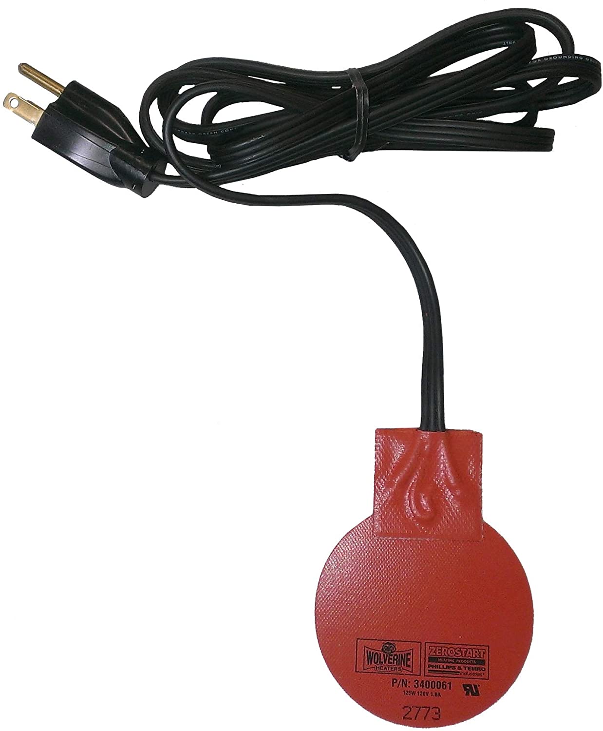 Zerostart 3400061 Silicone Pad Heater Engine Oil, Transmission Fluid, Reservoir and Hydraulic Fluid Heater, 3