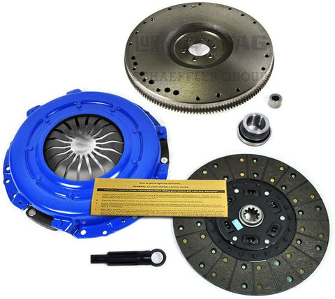 EFT STAGE 2 CLUTCH KIT+FLYWHEEL WORKS WITH 88-95 CHEVY GMC 1500 2500 3500 C G K P 4.3L 5.0L