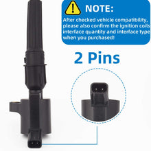 KSU High Performance Ignition Coil Pack Compatible With Ford EXPEDITION EXPLORER F-150 F-250 F-350 F-450 CROWN VICTORIA E-150 E-250 E-350 E-450 MUSTANG THUNDERBIRD LINCOLN MERCURY 4.6L 5.4L V8 DG508