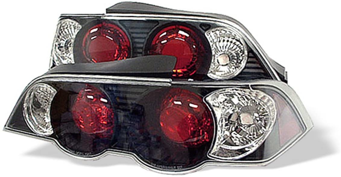 Spyder Acura RSX 02-04 Altezza Tail Lights - Black (Black)