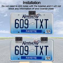 LeeKooLuu HD 720P Car Backup Camera with Smart Switch Hitch Rear View Camera Front View Camera IP69 Waterproof Super Night Vision with Grid Lines DIY Setting