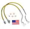 Superlift Suspension | 91510 | Bullet Proof Brake Hoses - Front - 1999-2004 Ford F-250 and F-350 with 4-8 inch Lift Kit (pair)