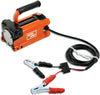 SuperHandy Diesel Transfer Pump Kit 10GPM/40LPM Heavy Duty Portable Electric DC 12V Alligator Clamps includes: Aluminum Manual Nozzle, Delivery & Suction Hose w/Filter (NOT For Gasoline)