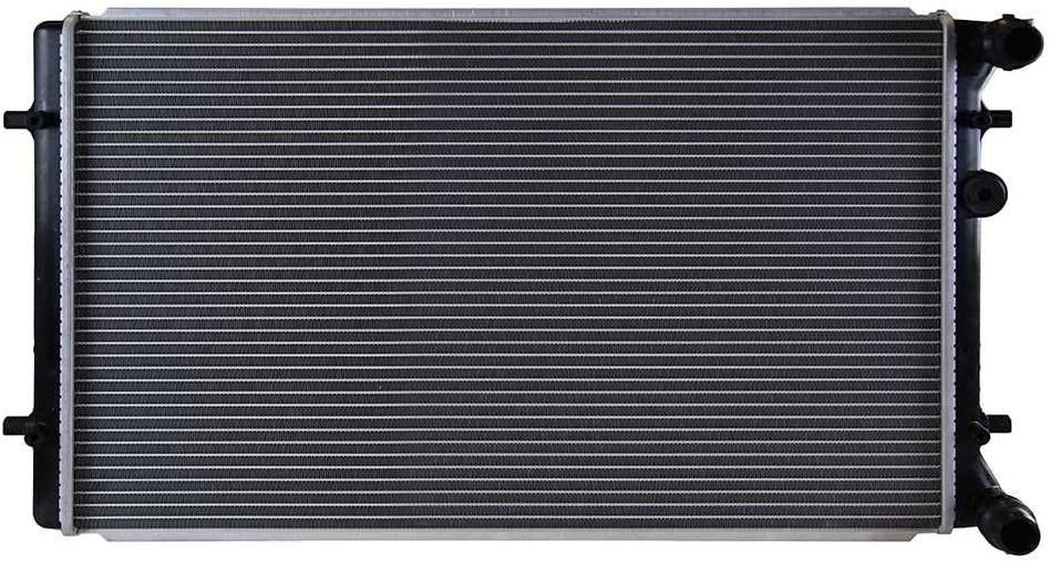 AutoShack RK833 25.7in. Complete Radiator Replacement for 2000-2006 Audi TT Quattro 2006 Volkswagen GTI 1999-2006 Golf 1999-2005 Jetta 2007-2010 Golf City 2007-2009 Jetta City 1.8L 1.9L 2.0L 2.8L 3.2L