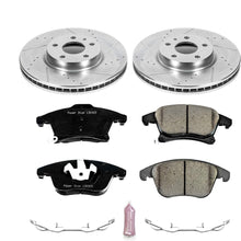 Power Stop K6399 Front Brake Kit with Drilled/Slotted Brake Rotors and Z23 Evolution Ceramic Brake Pads