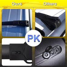 LEDKINGDOMUS Cross Bars Roof Racks Compatible for 2013-2018 Toyota RAV4, Aluminum Rooftop Luggage Crossbars Cargo Bag Carrier with Locks Carrying Bike Canoe Kayak