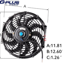 3 Row 52mm Aluminum Racing Cooling Radiator Stop Leak Compatible For Honda Civic EK EG B16A B18C DOHC 1992-1999 With 12" Radiator Cooling Fan