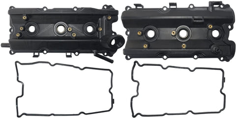 Left+Right Valve Engine Cover With Gasket 13264-AM610 13264-AM600 for NIS-SAN 350Z 3.5L Infiniti G35 FX35