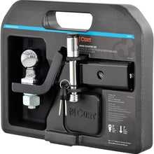 CURT 45534 Trailer Hitch Ball Mount with 2-Inch Trailer Ball & Hitch Lock, Fits 2-Inch Receiver, 7,500 lbs. GTW, 2-Inch Drop