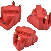 ENA Direct Ignition Coil Pack of 3 compatible with Buick Allure Century Chevy Impala S10 Cadillac Olds GMC Pontiac V6 (3)