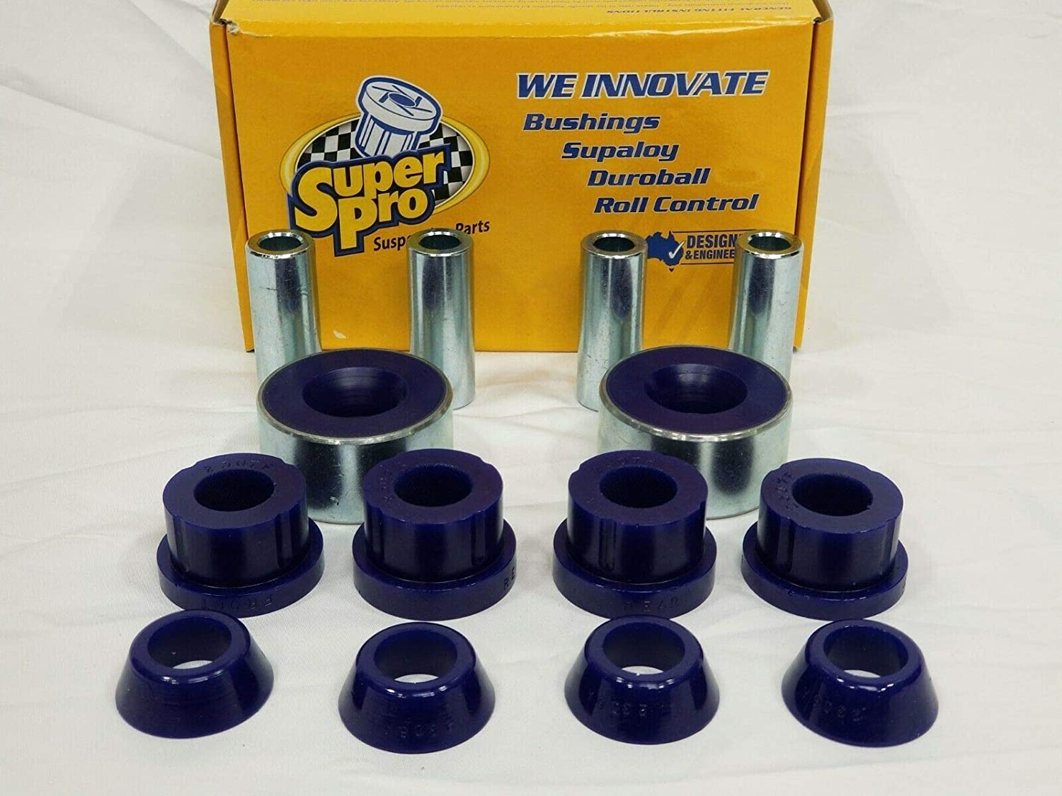 SuperPro Control Arm Bushing Kit Caster Increase Kit Front for 2002-06 Acura RSX