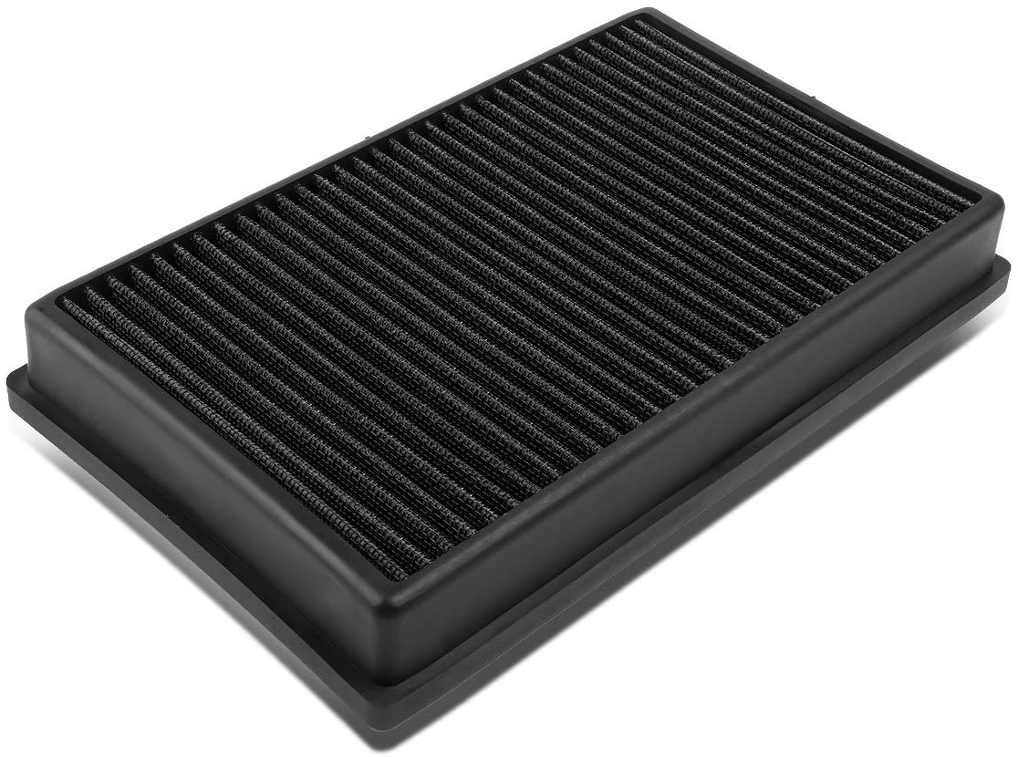 Replacement for A3 / TT/GTI/GOLF (TURBO MODEL) Reusable & Washable Replacement High Flow Drop-in Air Filter (Red)