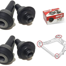 Nisto 4 Engine Cradle Front Subframe Crossmember Rearbody Bushing for 2007-2018 ON Nissan Rogue All Models
