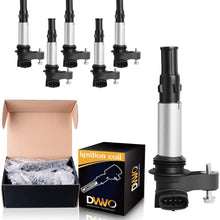 DWVO Ignition Coil Pack Compatible with Buick Allure Enclave LaCrosse Rendezvous - Cadillac CTS STS SRX - Chevrolet Traverse Vectra - Saab Saturn 2.8L 3.6L V8 - Set of 6