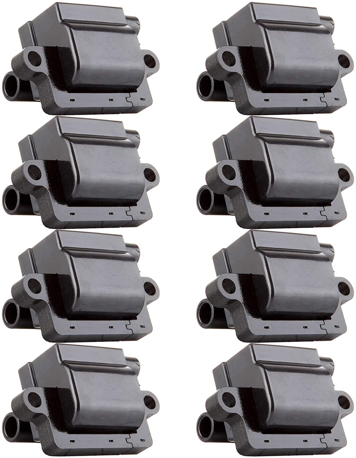 SCITOO 100% New 8pcs Ignition Coil Set Compatible with Chev-y GMC Hummer Mercruiser Workhorse 1999-2007 Automobiles Fit for OE: UF271 C1208