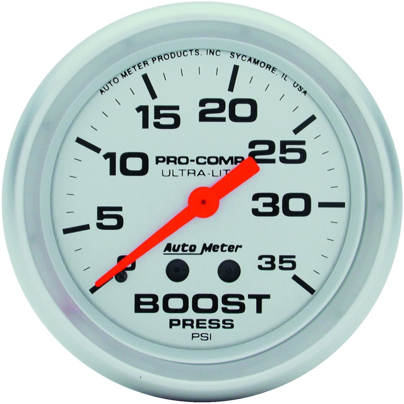 Auto Meter 4404 Ultra-Lite Mechanical Boost Gauge