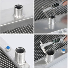 2 Row Core Aluminum Racing Radiator Replacement For Ford 1953-1956 Pickup Trucks F100 F250 F350 L6 V8 Auto Engines