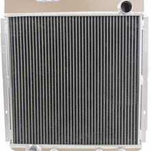 CoolingSky 3 Row Aluminum Radiator +14" Fan w/Shroud for 1960-1966 Ford Mecury Models, Falcon/Ranchero/Mustang/Comet V8 SWAP