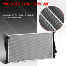 2941 OE Style Aluminum Core AT Radiator Replacement for BMW 135i 135is 335i 335is 335xi X1 Z4 07-16