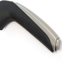 Red Hound Auto Parking Brake Grip Knob Lever Cover Handle Set Black and Gray Compatible with Honda Civic 2006-2011