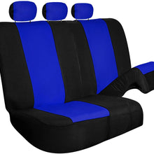 TLH Full Coverage Flat Cloth Seat Covers Rear, Gray Color-Universal Fit for Cars, Auto, Trucks, SUV