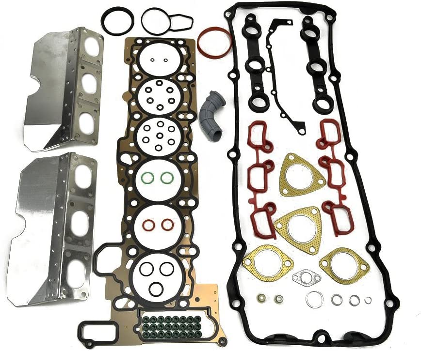ITM Engine Components 09-12337 Cylinder Head Gasket Set for 1999-2000 BMW 2.5L 2.8L, 323Ci, 323i, 328Ci, 328i, 528i, Z3