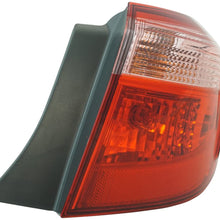 Outer Quarter Panel Mounted Tail Light Lamp RH Passenger Side for Toyota Corolla