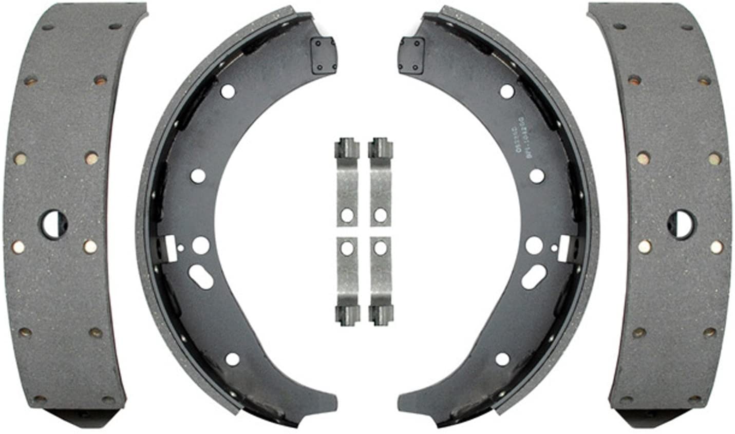 ACDelco 17321R Professional Riveted Front Drum Brake Shoe Set