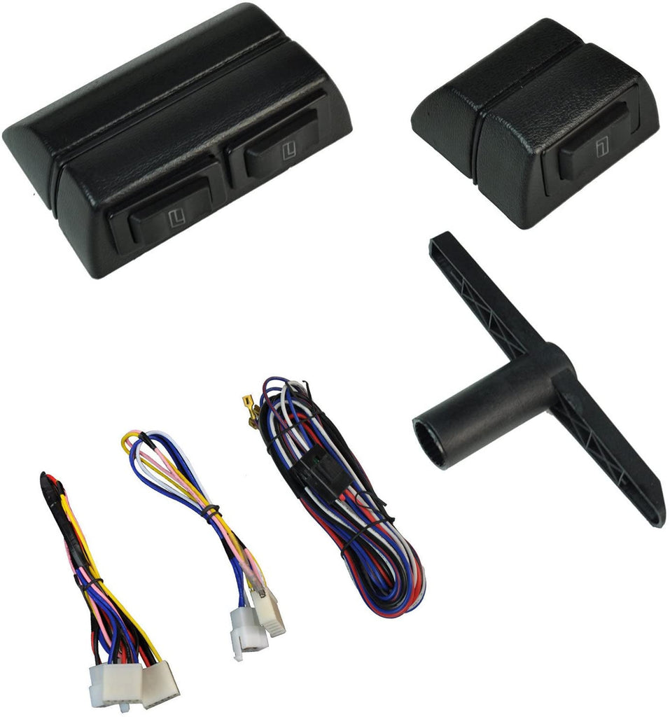 JDMSPEED New Universal Electric Power Window Lift Regulator Conversion