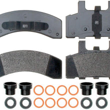 ACDelco 17D369MH Professional Semi-Metallic Front Disc Brake Pad Set