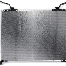 A/C Condenser - Pacific Best Inc For/Fit 3064 01-02 Acura MDX 03-08 Honda Pilot Parallel Flow Aluminum