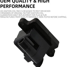 Sikawai Ignition Coil Pack Replaces 12558693,5C1083,GN10298,D581 Compatible with Chevy,GMC & Cadillac Vehicles - Escalade,Silverado, Avalanche,Express 3500,Suburban,Tahoe,Sierra,Savana,Yukon Replaces