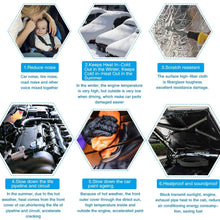 uxcell 394mil 10.76sqft Car Fender Engine Heat Sound Deadener Dampening Insulation Mat 40 Inch x 40 Inch