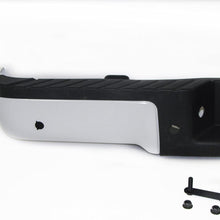 REAR BUMPER PAINTED YZ M6466A OXFORD WHITE FULL ASSY WITH SENSOR HOLE FO1103167