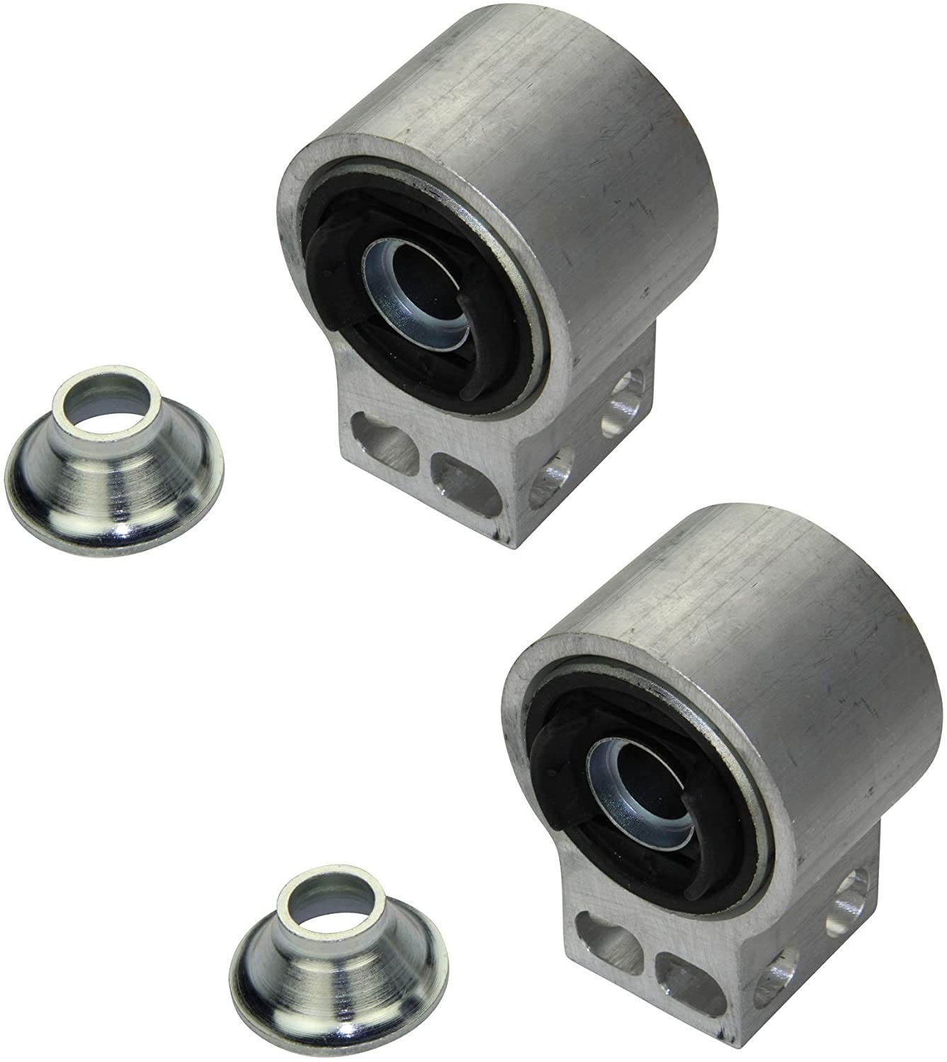 Pair Set 2 Front Lower Rearward Control Arm Bushings For Chevy Malibu 04-12
