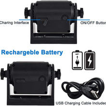 Oyviny WiFi Magnetic Wireless Backup Camera Rechargeble Trailer Hicth Rear View Camera for Hooking up Gooseneck Horse/Boat/Travel Trailer and Fifth Wheel, Support iOS and Android System, Night Vision