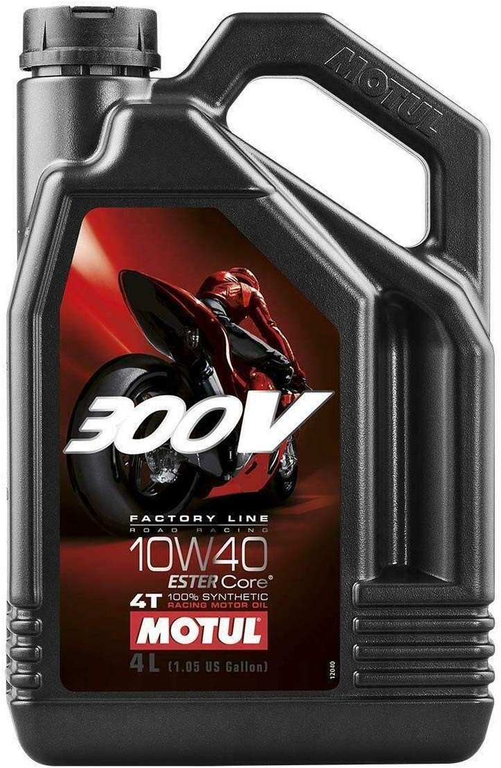 Motul 300V Ester Synthetic Oil - 10W40 - 4 Liter/--