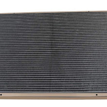 CoolingSky 3 Row All Aluminum Radiator compatible with 1969-1972 Chevrolet Corvette 7.0L 7.4L Big Block Engine