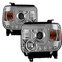Spyder Auto PRO-YD-GS14V2-LBDRL-BK GMC Sierra LED Projector Headlight